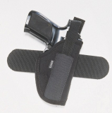 DASTA 204-1/S - Opaskové pouzdro boční s ocel.sponou /CZ 50/70, WALTHER PP/PPK/
