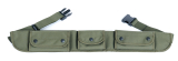 DASTA 306-4 - Lovecký pás kulobrokový,  3kapsový, textilní /univerzální/
