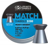 Diabolo JSB MATCH S100 500 ks cal.4,5mm
